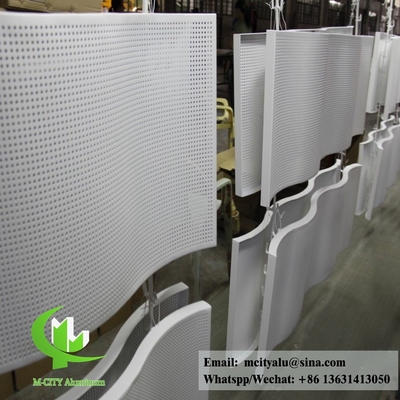 Solid aluminum panels powder coating for building wall cladding