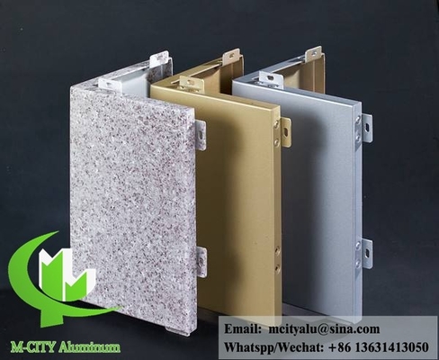 Exterior Aluminium Cladding Solid Aluminum Panel Powder Coated