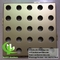 Aluminum perforated sheet for facade cladding garden privacy screen with 2mm thickness laser cutting supplier