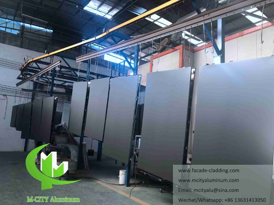 CNC aluminum sheet Architectural aluminum facade perforated wall cladding Perforated sheet