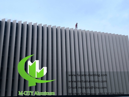 Metal exterior aluminum laser cut sheet Architectural aluminum facade
