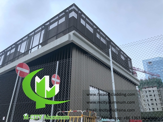 Metal exterior aluminum laser cut sheet Architectural aluminum facade