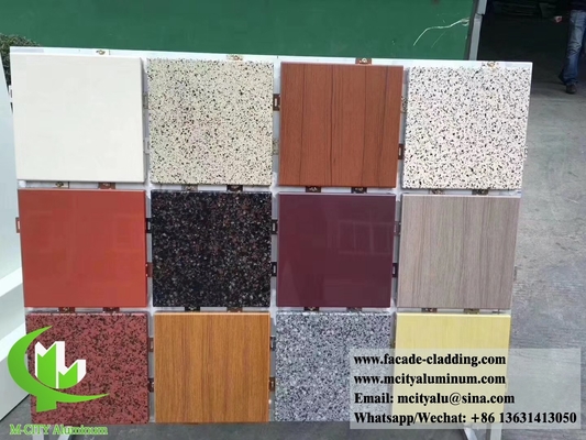 3d design Perforated Architectural aluminum facade laser cut for hotel  wall cladding