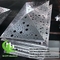 3d design Perforated Architectural aluminum facade laser cut for hotel  wall cladding supplier