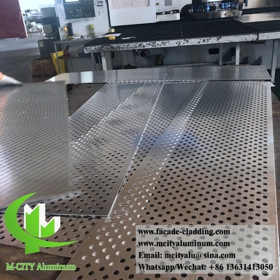 aluminum laser cut sheet Architectural aluminum facade laser cut for curtain  wall