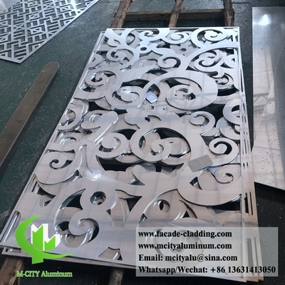 Aluminum panels for hotel facade customized metal sheet manufacturer