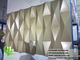 3D metal panels aluminium sheet for wall cladding architectural building material supplier
