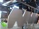 3D metal panels aluminium sheet for wall cladding architectural building material supplier