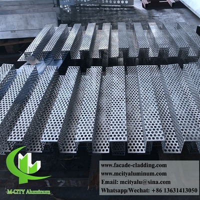 China 3003 3mm metal aluminum panel powder coated aluminum solid panel curtain wall for facade cladding
