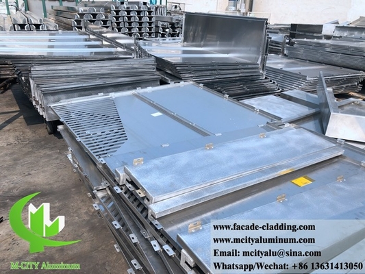 Laser cut metal plate aluminium panels for building wall cladding facade system