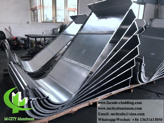 China supplier 3mm metal cladding aluminum panel powder coated durable finish anti rust