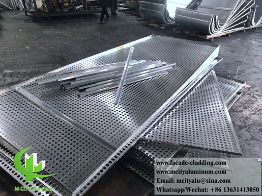 China supplier 3mm metal cladding aluminum panel powder coated durable finish anti rust