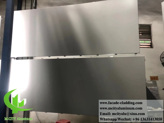 China supplier 3mm metal aluminum panel powder coated aluminum facades