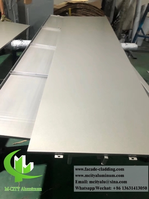 China supplier 3mm metal aluminum panel powder coated aluminum facades
