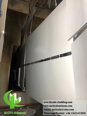 China supplier 3mm metal aluminum panel powder coated aluminum facades
