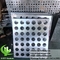 CNC cladding aluminum fluorocarbon perforated panel curtain wall for facade cladding supplier