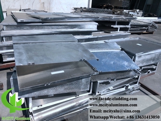 China supplier 3003 3mm metal aluminum panel powder coated aluminum solid panel curtain wall for facade cladding