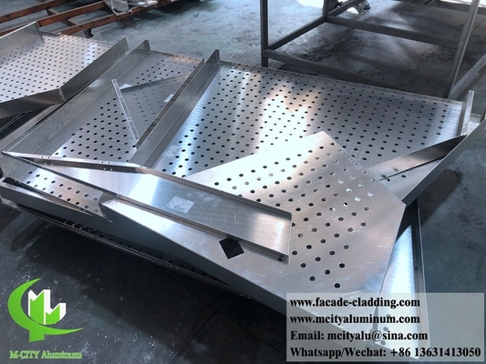 China supplier 3003 3mm metal aluminum panel powder coated aluminum solid panel curtain wall for facade cladding