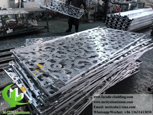 Metal sheet aluminum panels for building facade customized metal cladding