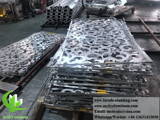Metal sheet aluminum panels for building facade customized metal cladding