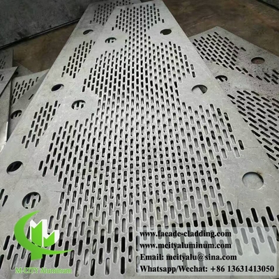 Metal sheet aluminum panels for building facade customized metal cladding