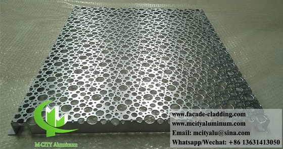 Solid panel aluminum panel metal facade aluminum cladding powder coated white 3mm