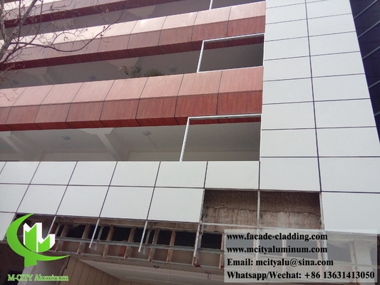 3003 3mm metal sheet aluminum panel powder coated curtain wall for facade cladding supplier