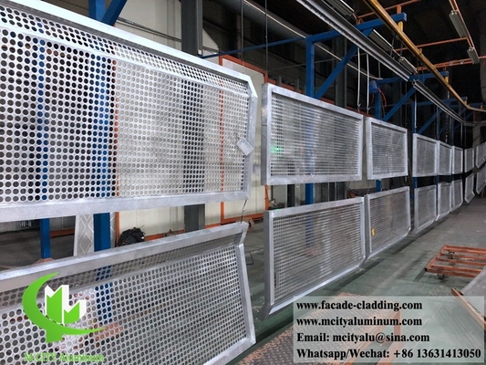External metal screen aluminum facades panels supplier in China, Foshan