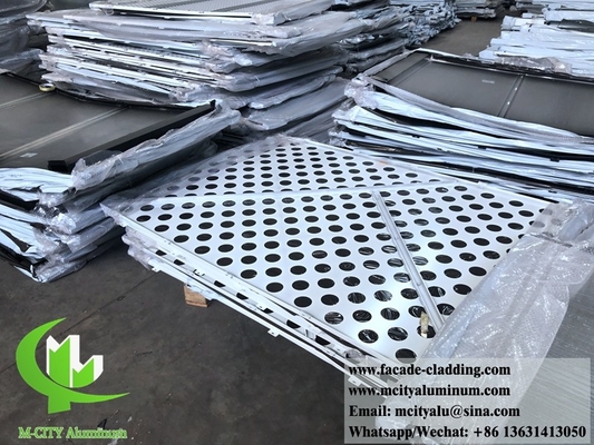 Anti rust Perforated metal facades aluminum cladding panels supplier in China supplier