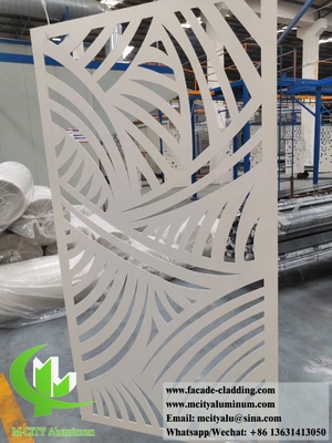Exterior Aluminum wall panel cnc carved panel for building facade decoration