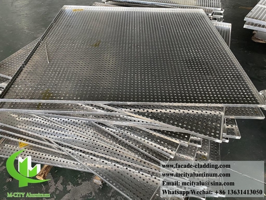Aluminum solid panel wall claddings exterior anti rust fireproof