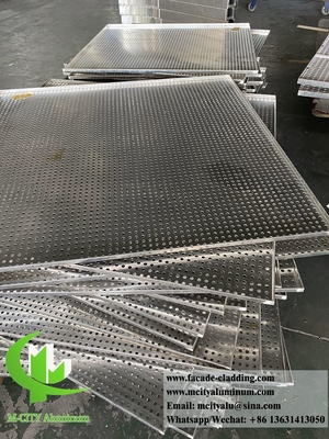 Aluminum solid panel wall claddings exterior anti rust fireproof