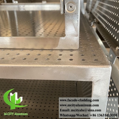 External metal sheet for building exterior wall cladding decoration facade systems