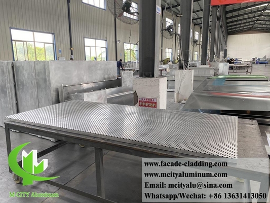 External metal sheet for building exterior wall cladding decoration facade systems