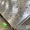 Round holes perforation design aluminium facade metal wall cladding system supplier