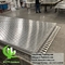 Decorative perforated aluminum sheet metal panel hexagon shape powder coated grey color supplier