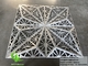 Laser cut decorative pattern 3D design metal facade system aluminium sheet with hollow patterns supplier