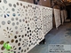 Decorated patterns aluminum sheet metal facades aluminum screen for building decoration supplier