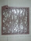 Laser cut aluminum cladding panels with Powder coated finish sliver color 3mm thickness supplier
