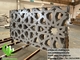 Laser Cut Metal Sheet Solid Aluminum Wall Cladding Mashrabiya Metal Screen supplier