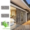Architectural Metal Sheet Aluminum Sliver Gray Color 3mm Thickness 3D Design Decoration supplier