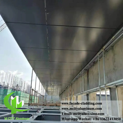 Metal sheet for wall decoration durable fireproof architectural cladding materials