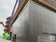 Metal wall panel aluminum facades cladding external decoration PVDF brown color supplier