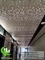 3D Metal Ceiling Aluminium Panels With Perforation Patterns Interior Ceiling Decoration supplier