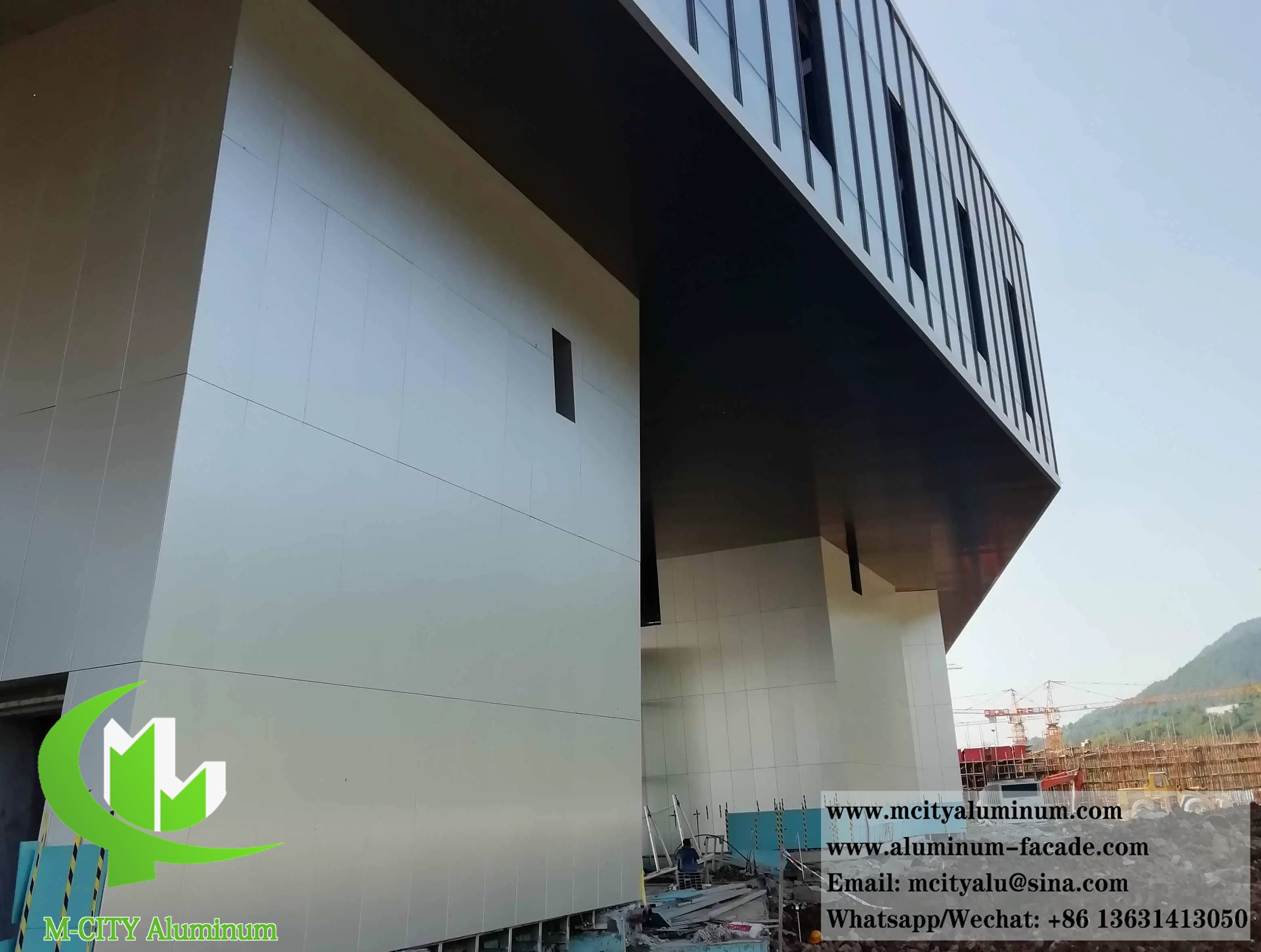 Powder Coated Perforated Aluminum Cladding Panel
