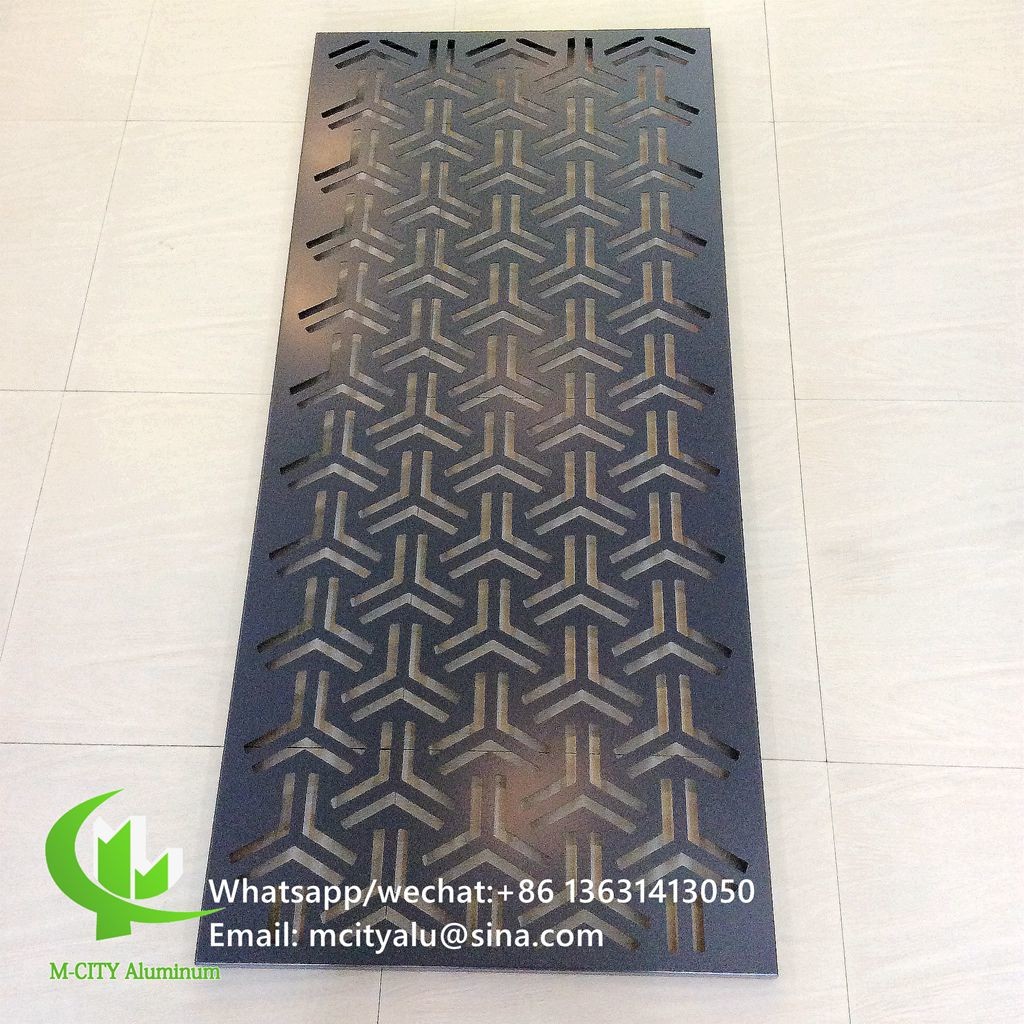 600x600mm Powder Coated Perforated Aluminum Panel