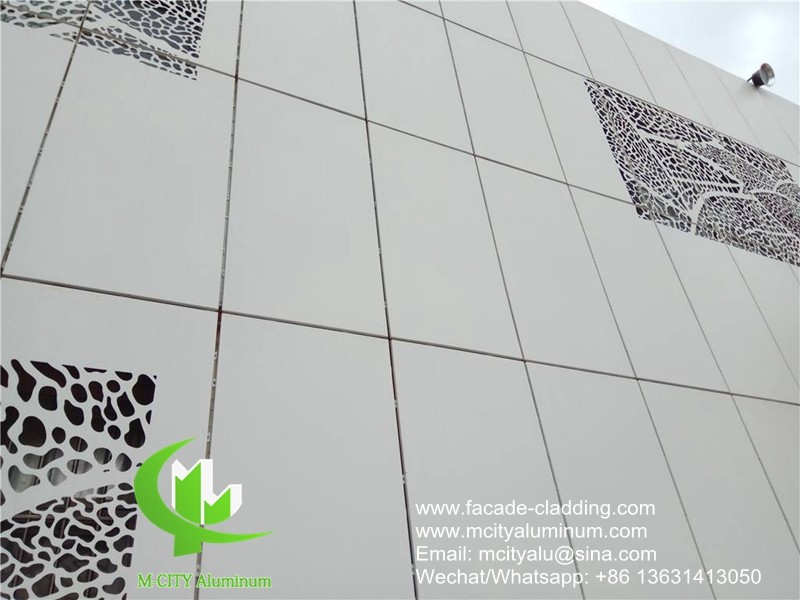 Powder Coated 3mm Aluminum Wall Cladding Panel
