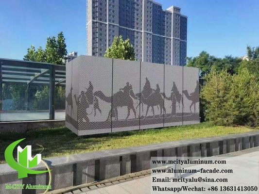 Good price Exterior Perforated Aluminum Panel with 10 Years Warranty - Powder Coated and Customizable RAL Colors for Facade Cladding online