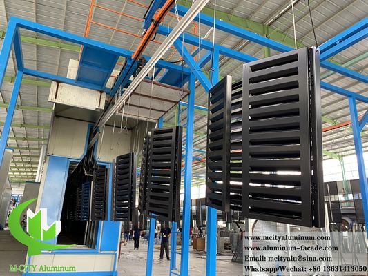 Good price Heat Pump Cover Folded Cover Aluminum Louver Screen For Air Conditioner Protection online