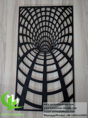 Good price Laser Cut Powder Coated Aluminum Cladding Panel 1200x2400mm for Metal Facade Wall Cladding online